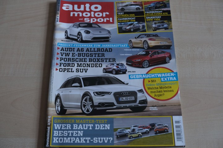 Deckblatt Auto Motor und Sport (03/2012)